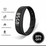 Smart Bracelet LED Digital Waterproof Smart Clock Smartband with Running Pedometer Monitor Smart Band Vibration Alarm Reminder